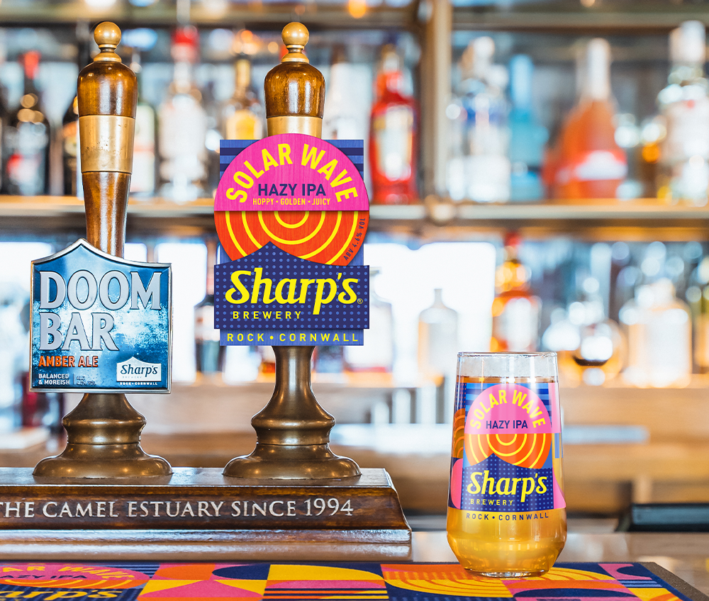 Solar Wave Hazy IPA Has Launched Sharp's Brewery