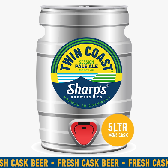 Twin Coast Session Pale Ale Buy A Fresh Mini Cask Today Sharp's Brewery