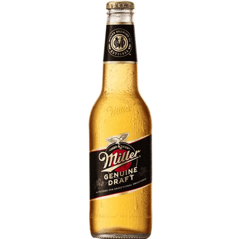Miller Genuine Draft | Buy 24x 330ml Bottle(s) Now – Sharp's Brewery