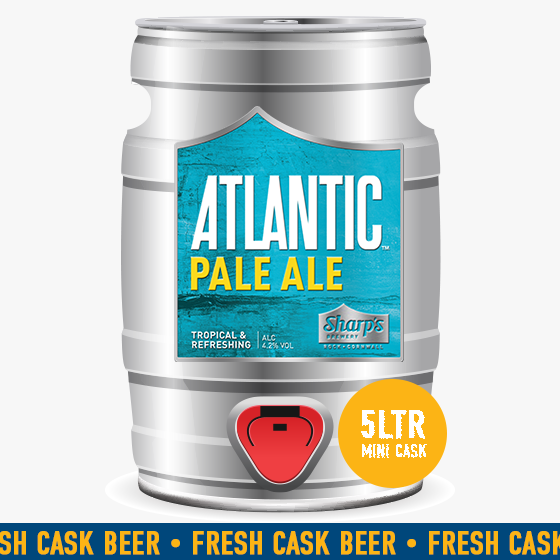 Sharp's Atlantic Pale Ale Buy 5L Mini Cask Now Sharp's Brewery
