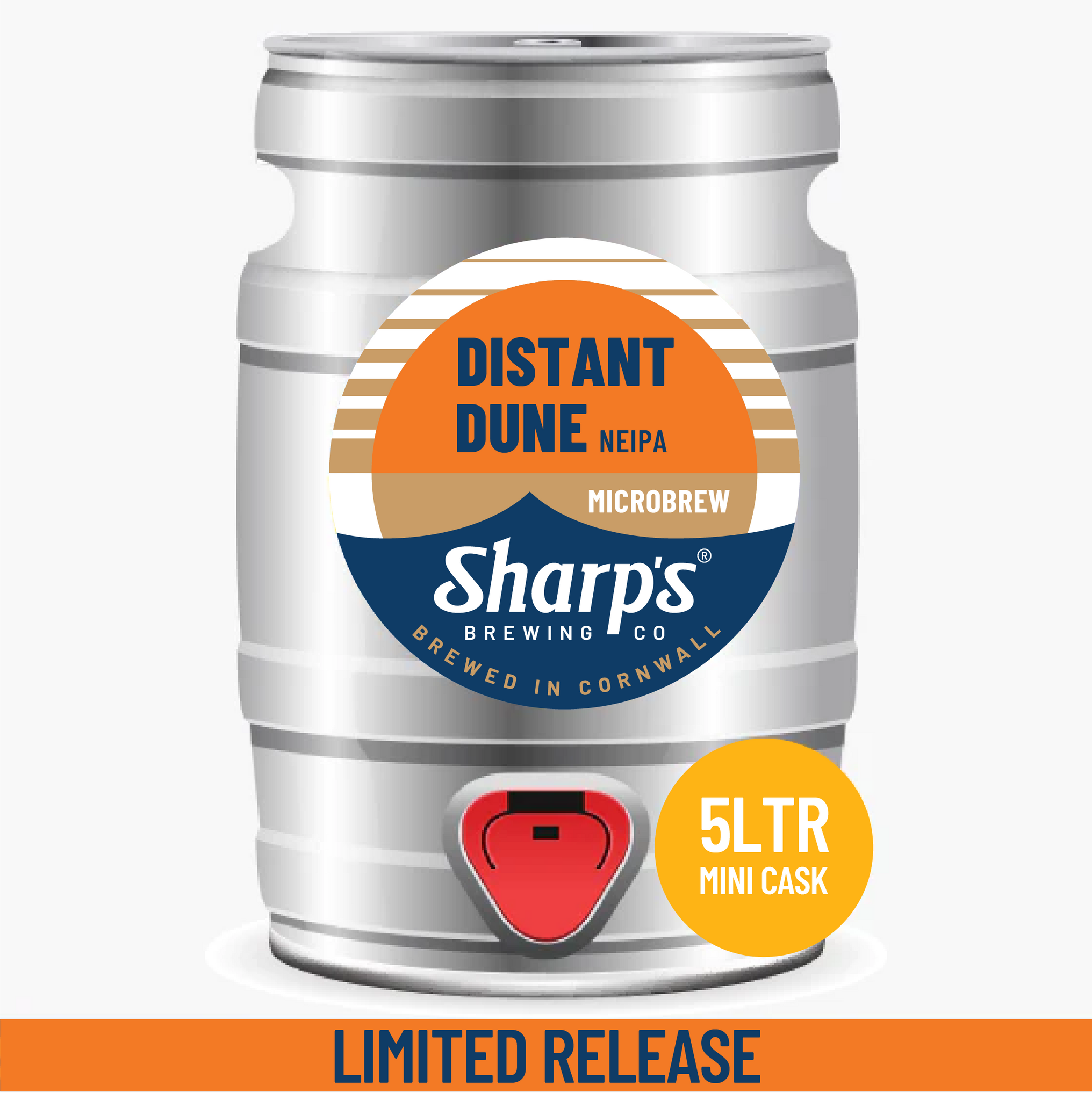 Distant Dune, Hazy NEIPA - 5L Mini Cask (Fresh Cask Beer - Drink within 5 Days for best taste)