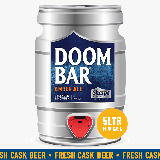 Doom Bar 5L Mini Cask (Fresh Cask Beer - Must Be Consumed Within 5 Days)