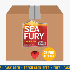 Sea Fury Beer Box (36 pints Fresh Cask Beer - must be consumed within 5 Days)