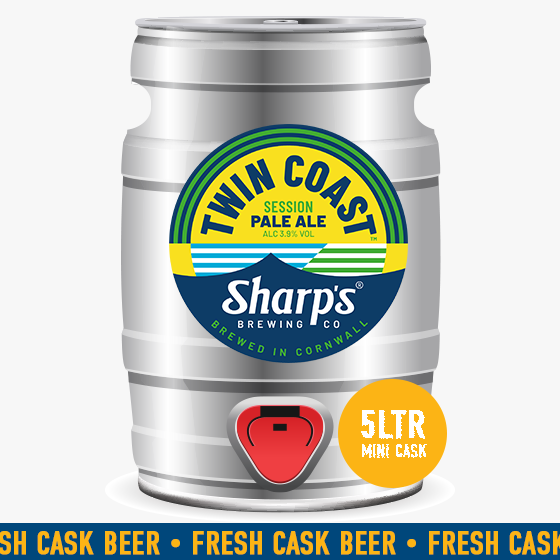 Twin Coast 5L Mini Cask (Fresh Cask Beer - Must Be Consumed Within 5 Days)