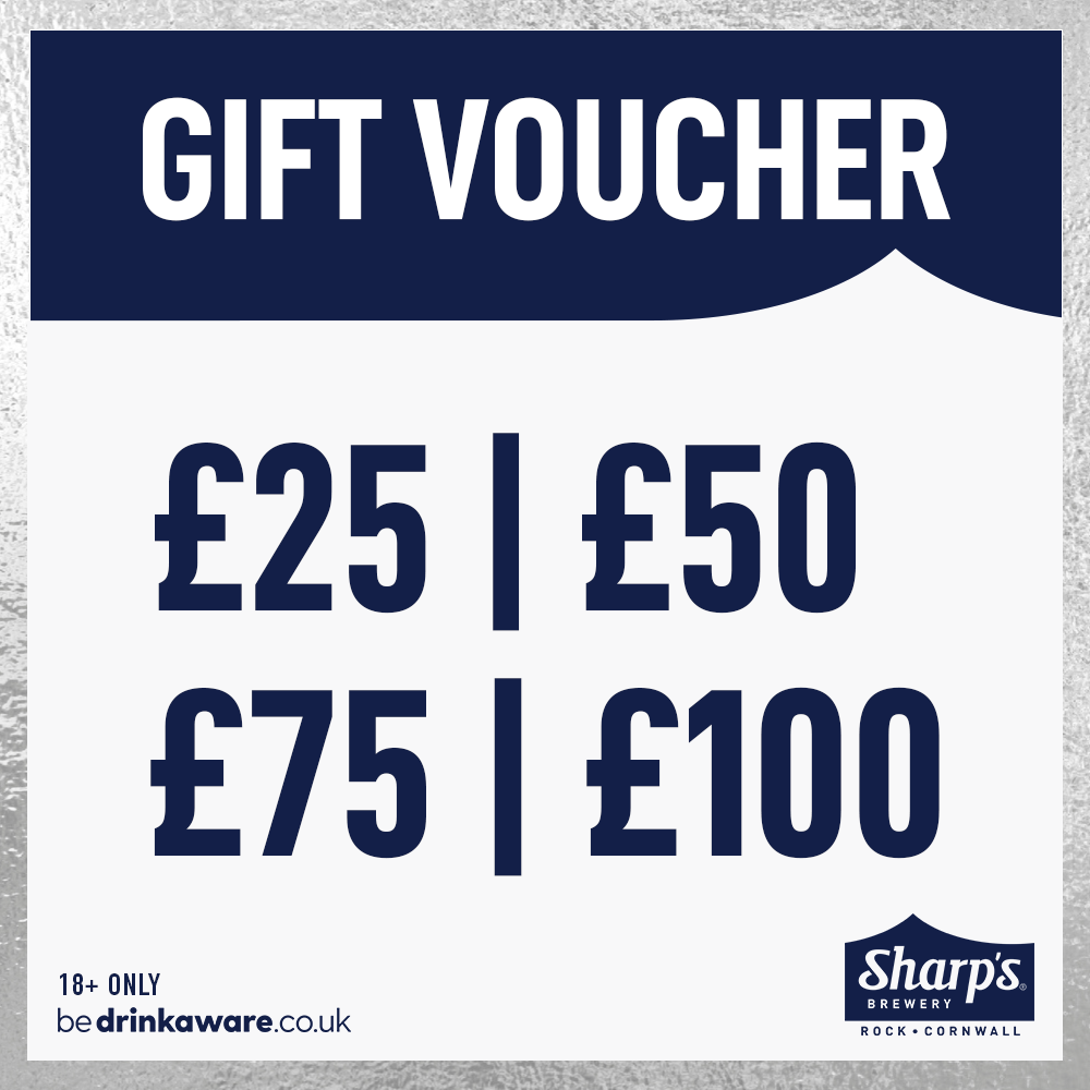 SHARP'S BREWERY ONLINE GIFT VOUCHER Sharp's Brewery