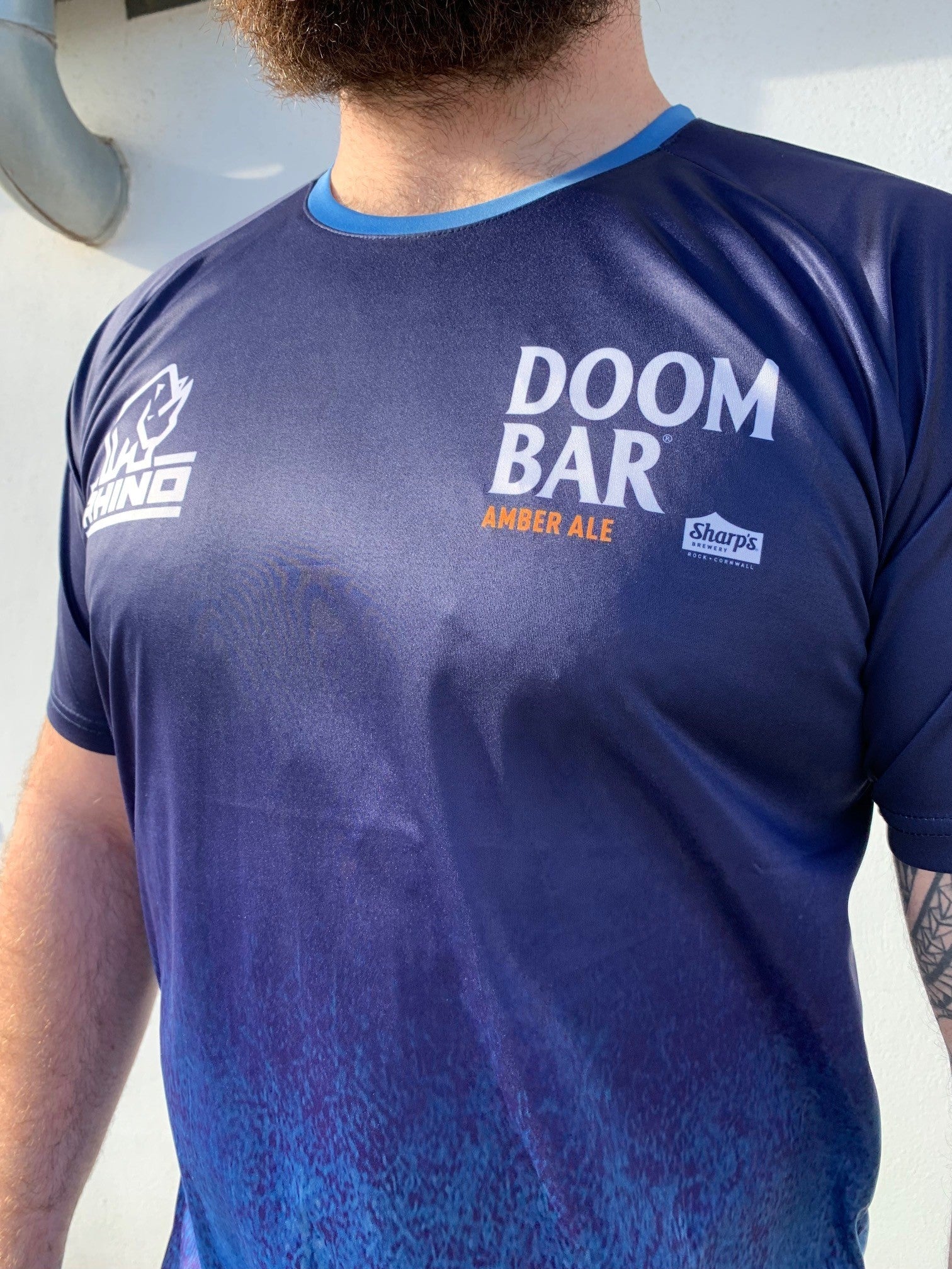 Sharp's Doom Bar Rhino Sports T Shirt